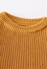 Honeydew Katie Sweater in Mustard