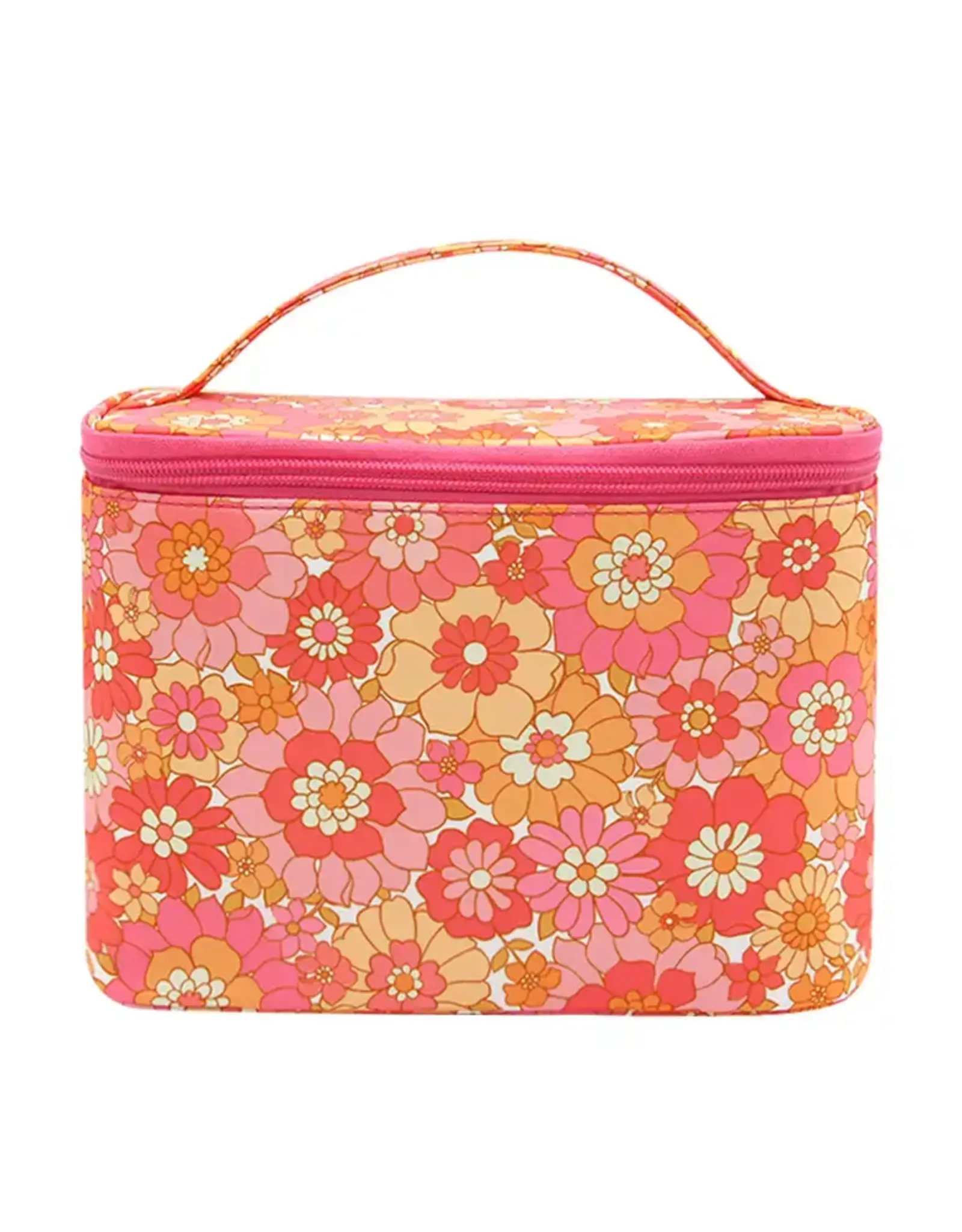 Floral Daisy Cosmetic Bag