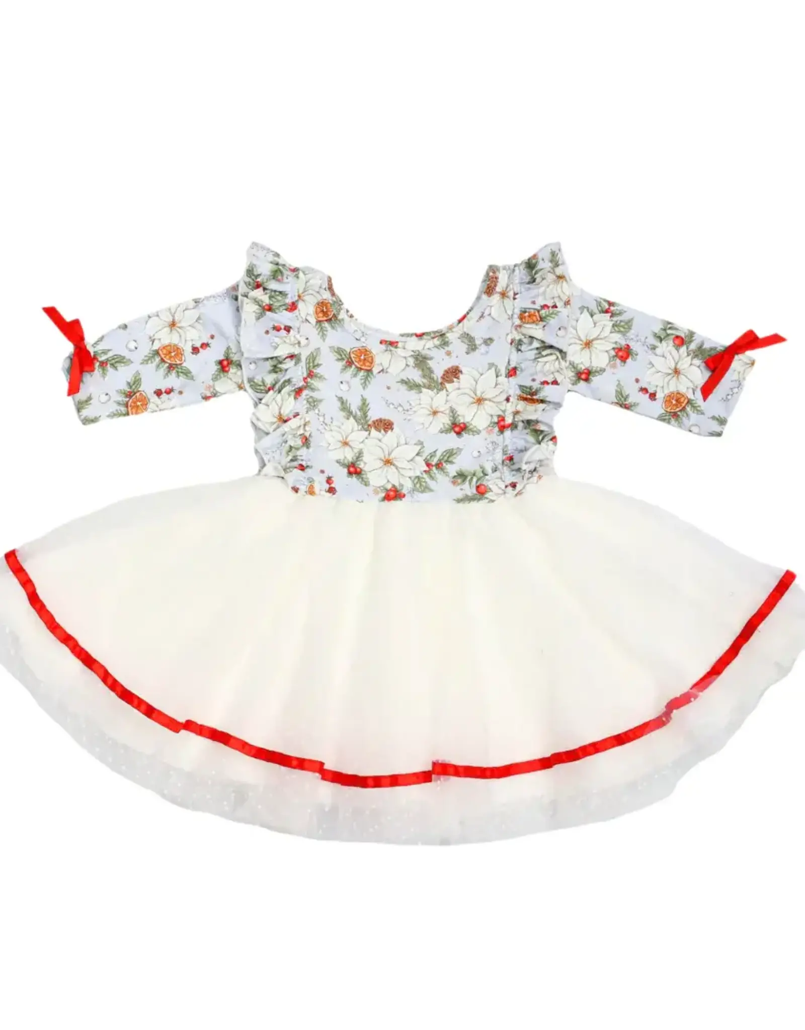 Be Girl Clothing Christmas Snow Dress - Deck the Halls