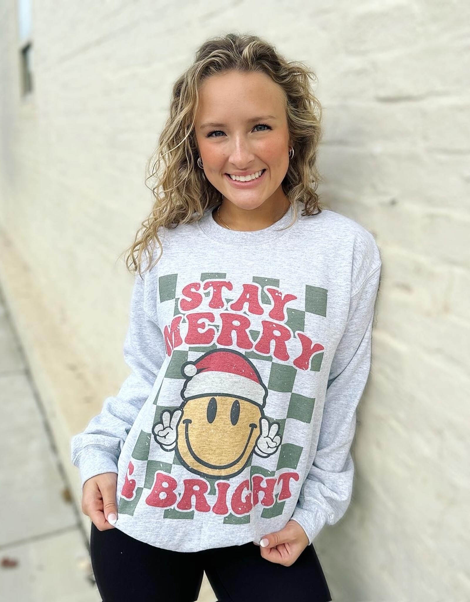 Stay Merry and Bright Christmas Sweatshirt