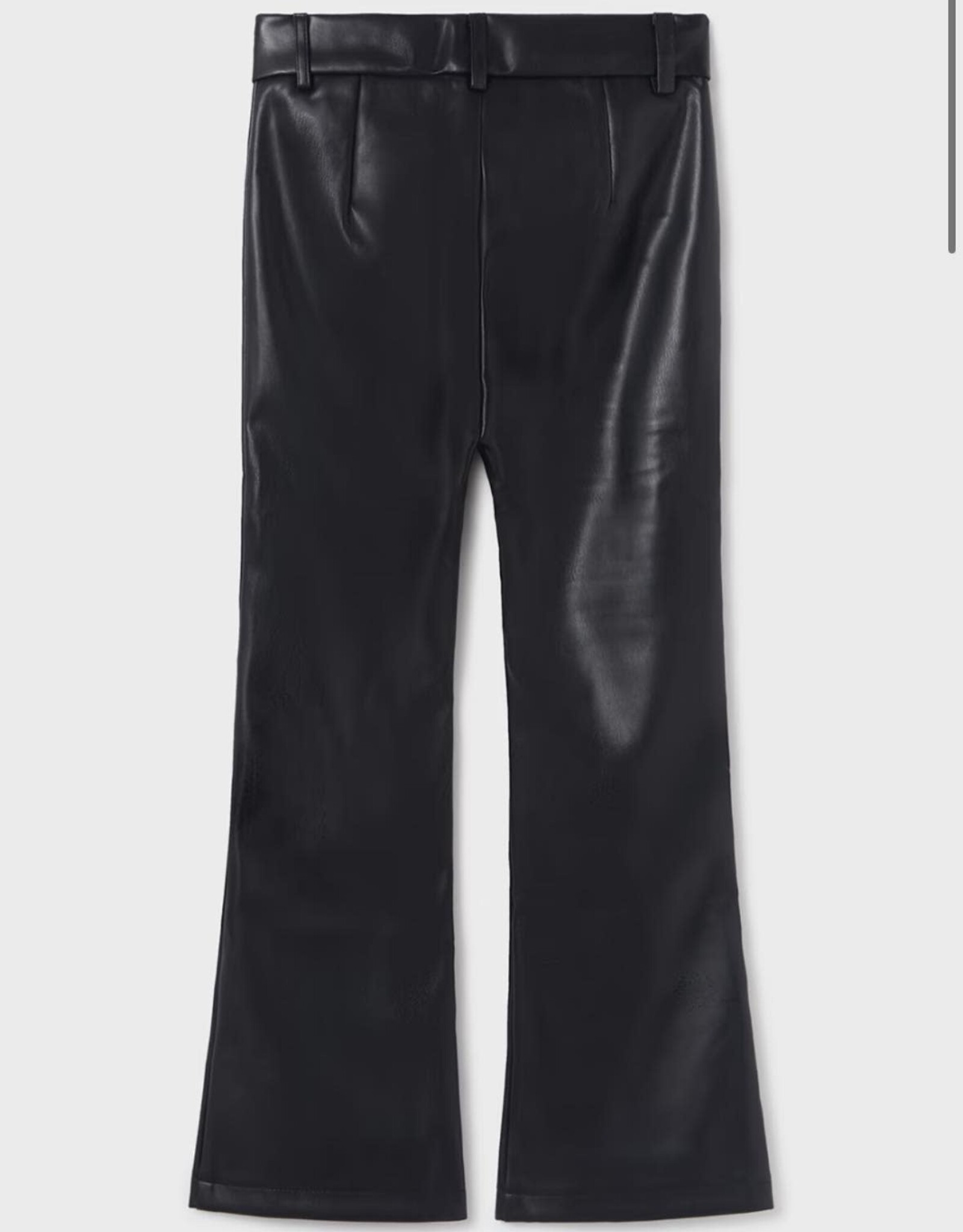 Mayoral Claire Leather Pant in Black