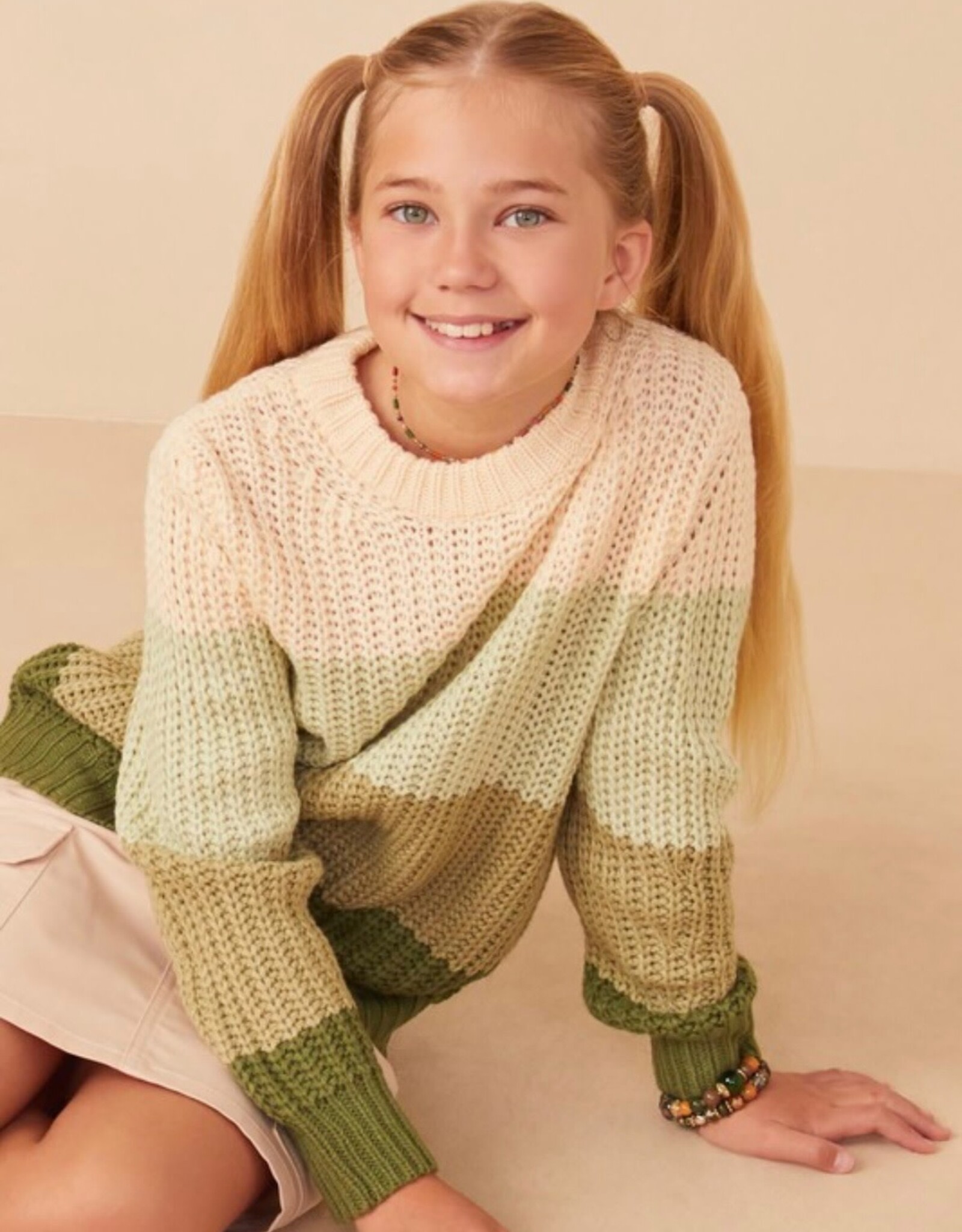 Hayden Eden Sweater in Green