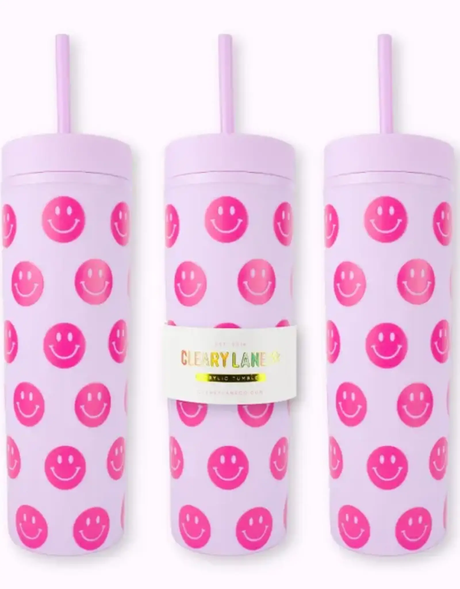 Pastel Happy Face Tumbler – The Shop at Sweet Beginnings