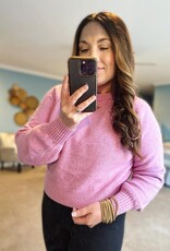 zenana Sailor Sweater in Pink