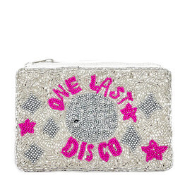 One Last Disco Zipper Coin Pouch