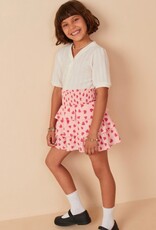 Hayden Kristin Heart Skirt in Pink