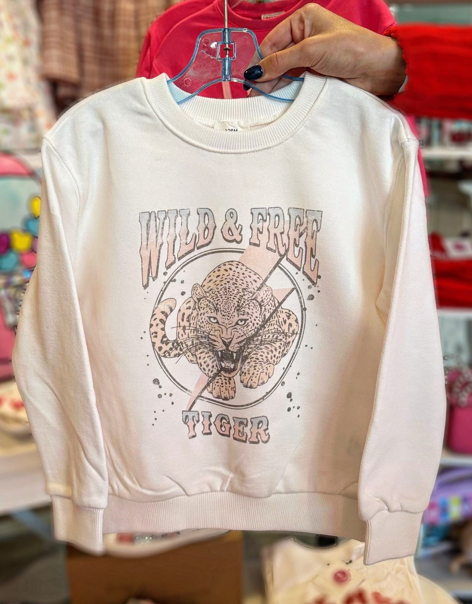 Wild and Free Graphic Sweatshirt