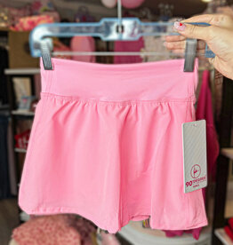 90 Degree by Reflex Tennis Skirt in Bubblegum Pink