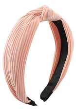 Wrinkle Style Knot Headband in Pink