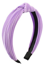 Wrinkle Style Knot Headband in Purple