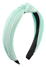 Wrinkle Style Knot Headband in Mint