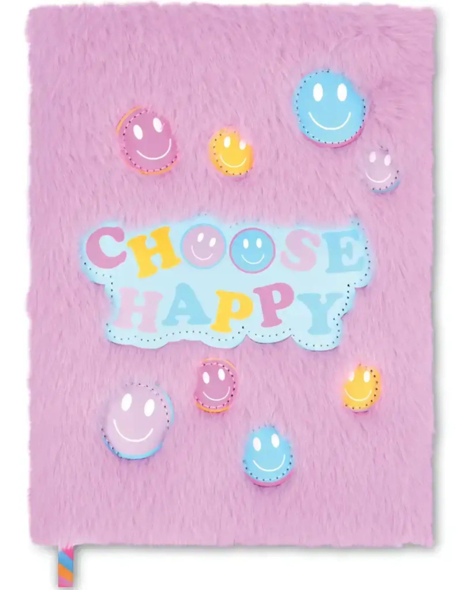 Iscream Choose Happy Furry Journal