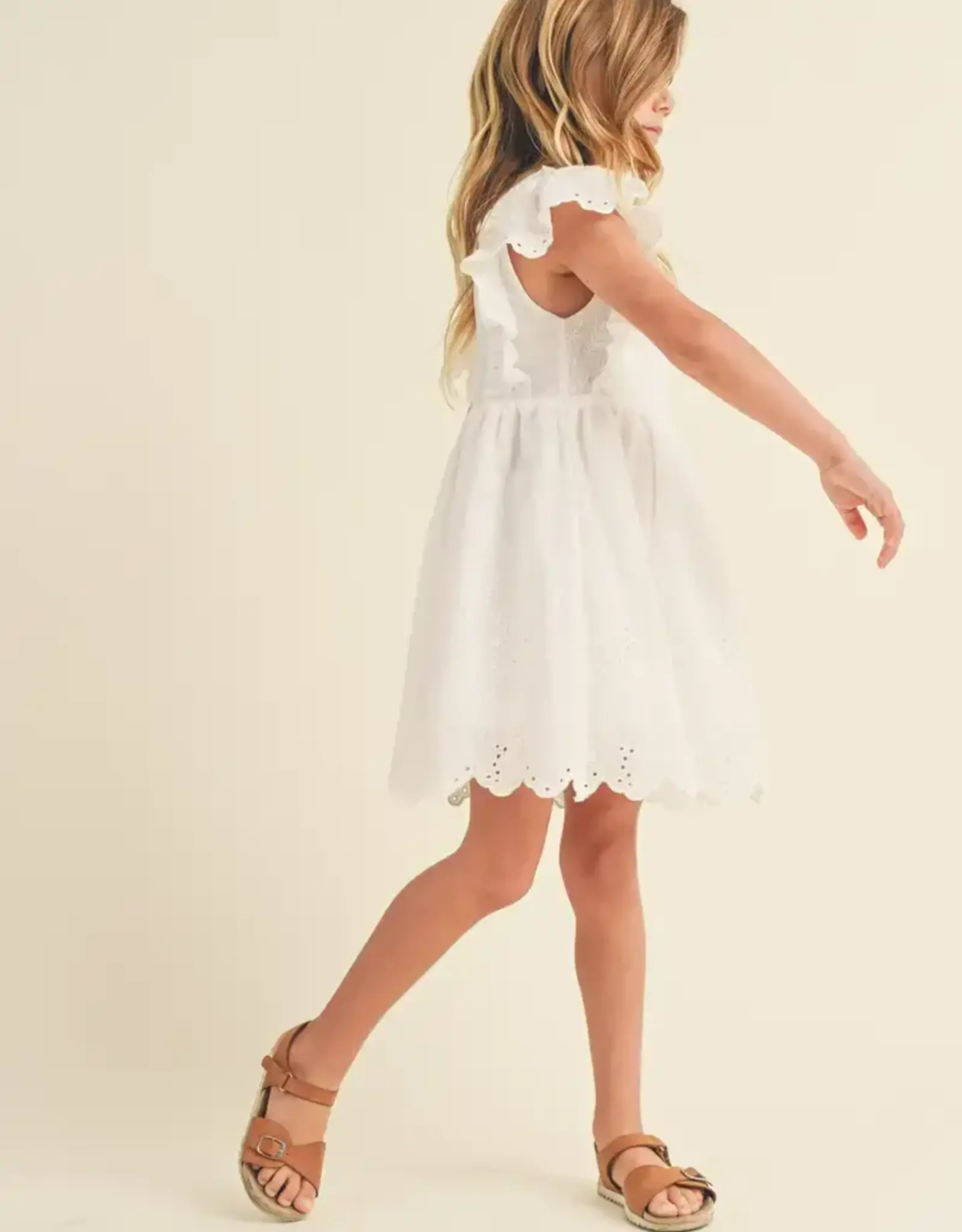 Natalie Dress in White