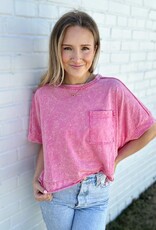 Shannon Pocket Top in Pink