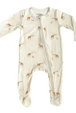 Dear Perli Zipper Bamboo Pajama- Into the Wild