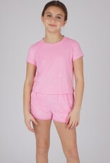 90 Degree by Reflex Molly French Terry Set in Pink