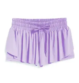 Tractr Butterfly Short in Lilac
