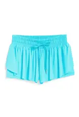 Tractr Butterfly Short in Aqua