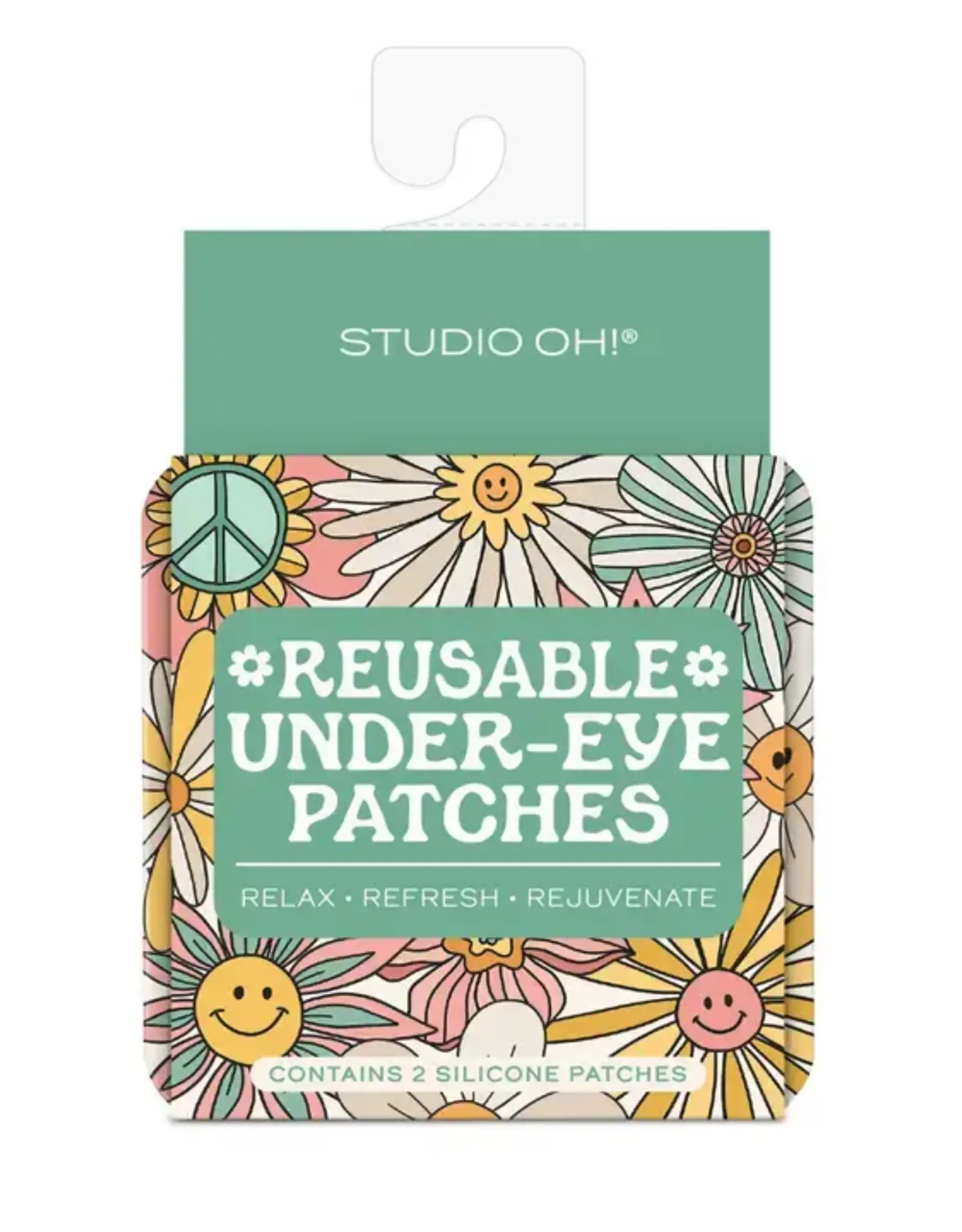 Studio Oh! Beamin' Blooms Reusable Under-Eye Patches