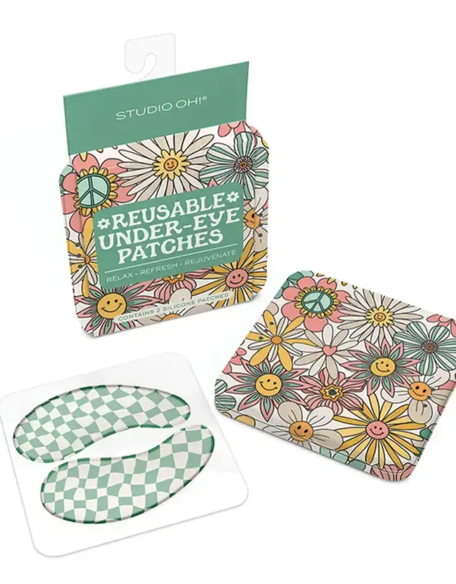 Studio Oh! Beamin' Blooms Reusable Under-Eye Patches