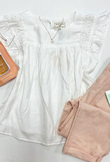 Hayden Ashlyn Top in White