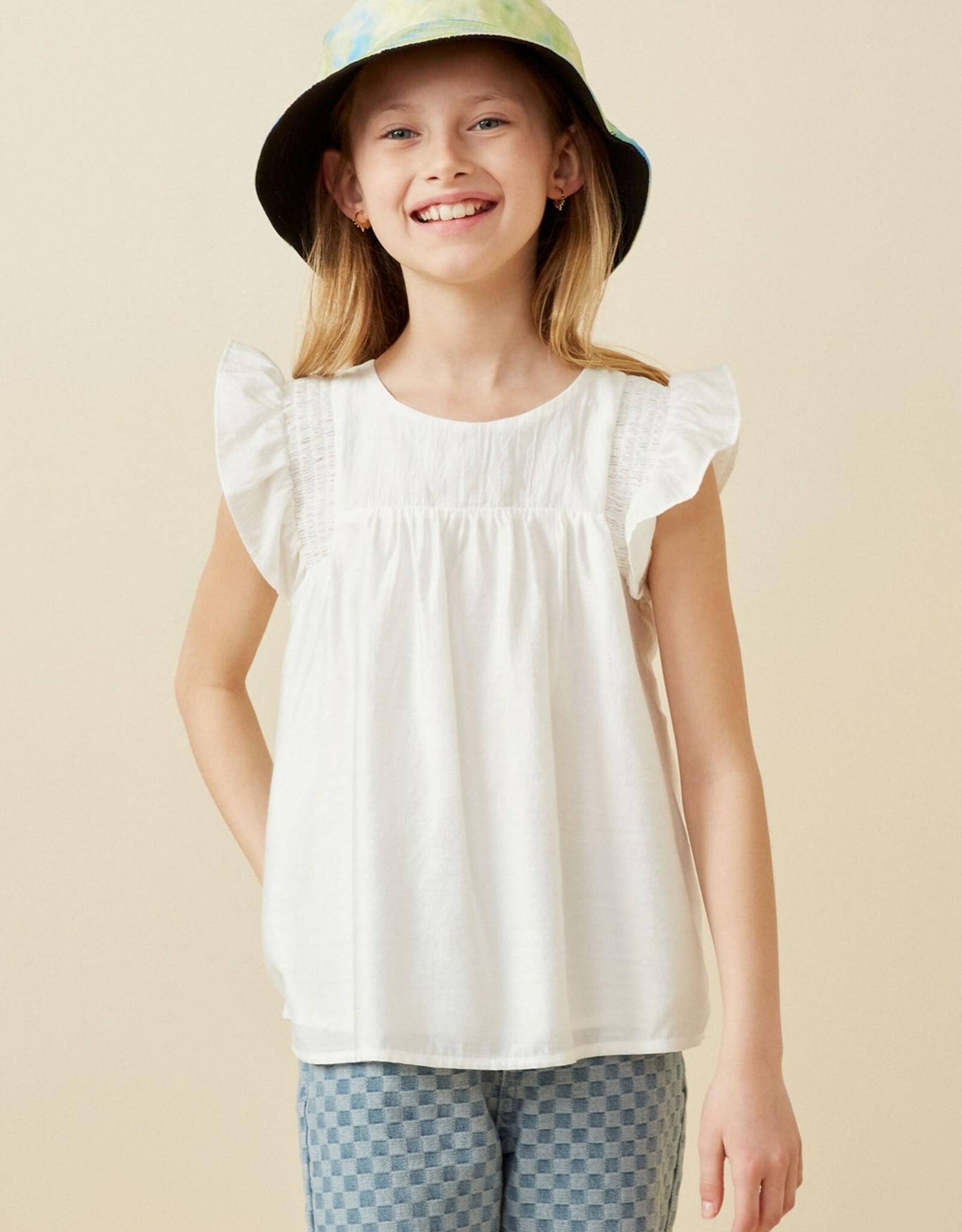 Hayden Ashlyn Top in White