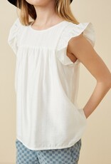 Hayden Ashlyn Top in White