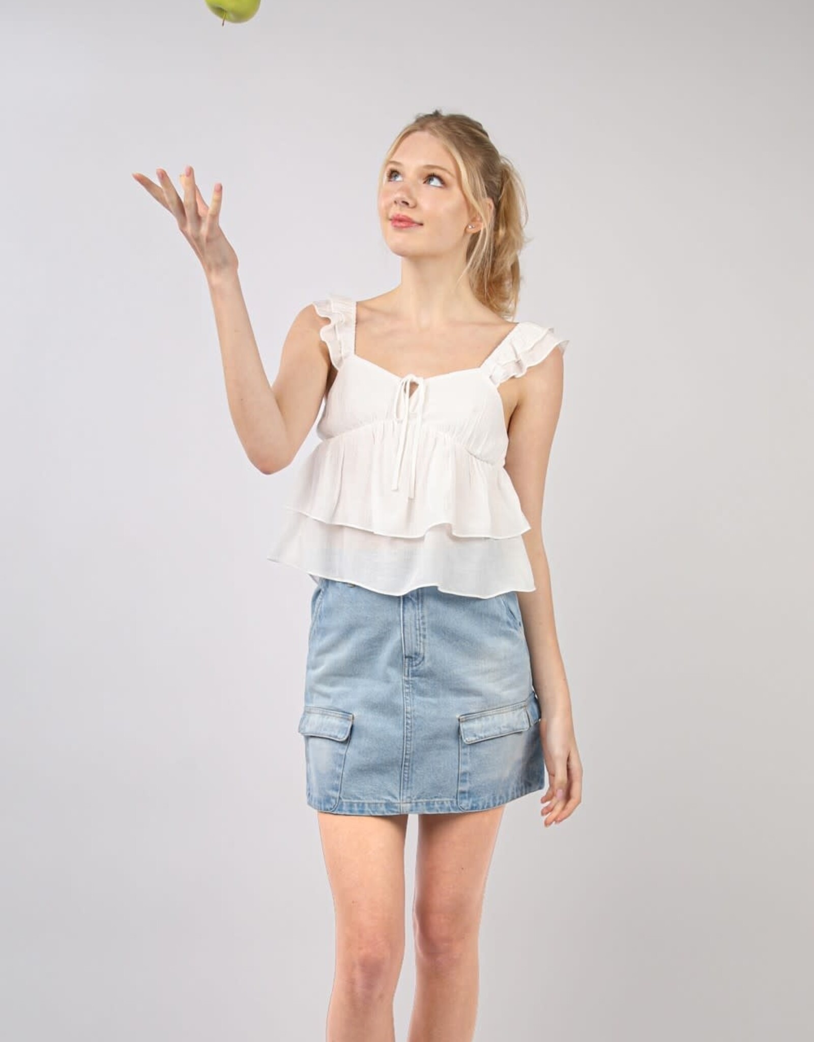 Whitney Top in White