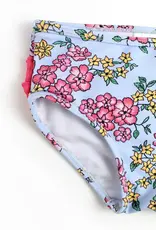 RuffleButts Cheerful Blooms Flounce Two Piece Swim