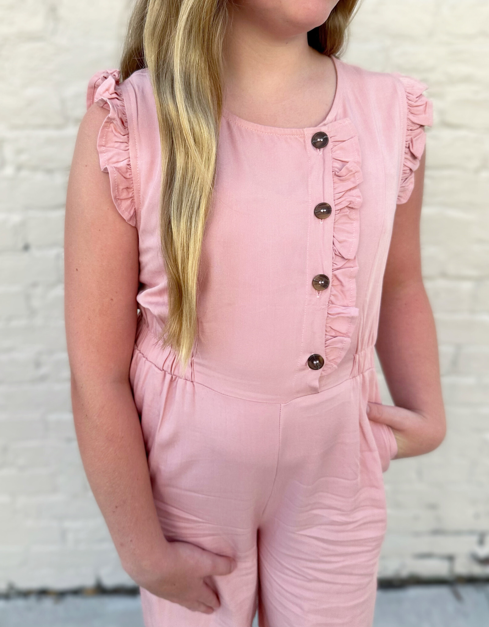 Hayden Mallory Jumpsuit in Blush