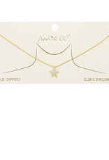 Rhinestone Star Necklace