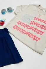Flower Flag Graphic Tee