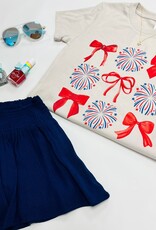 Fireworks and Bows Graphic Tee