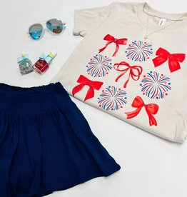 Fireworks and Bows Graphic Tee