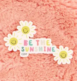 Callie Danielle Be the Sunshine Clear Decal Sticker