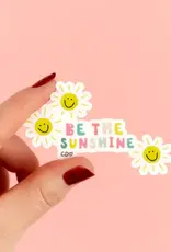 Callie Danielle Be the Sunshine Clear Decal Sticker