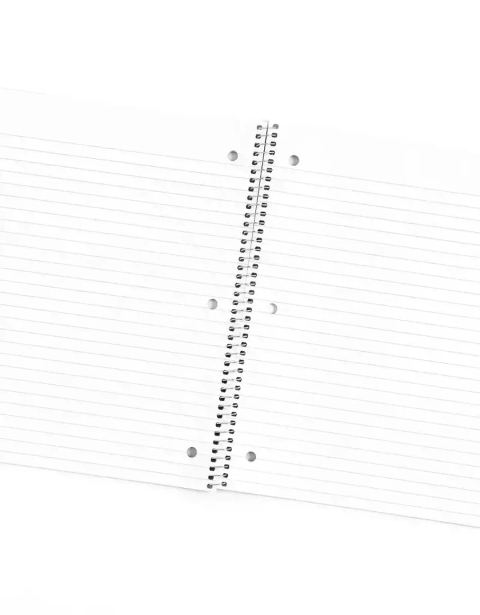 Callie Danielle Wavy Icons Spiral Notebook