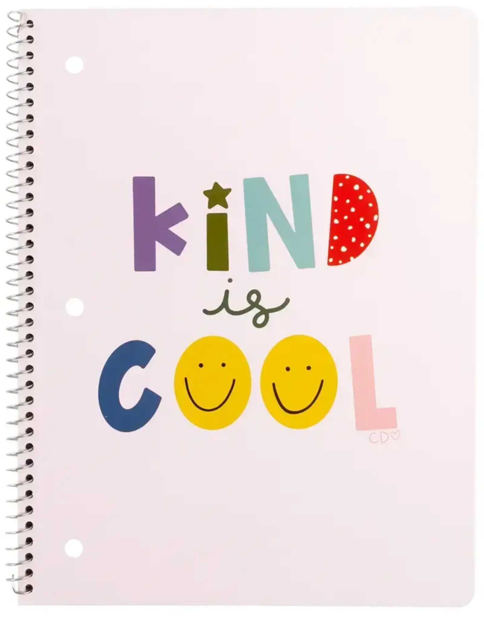 Callie Danielle Kind Is Cool Value Spiral Notebook