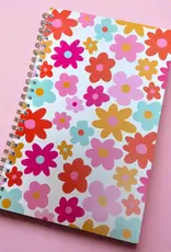 ElleNicole 5.5 X 8.5in Notebook in  Retro Florals
