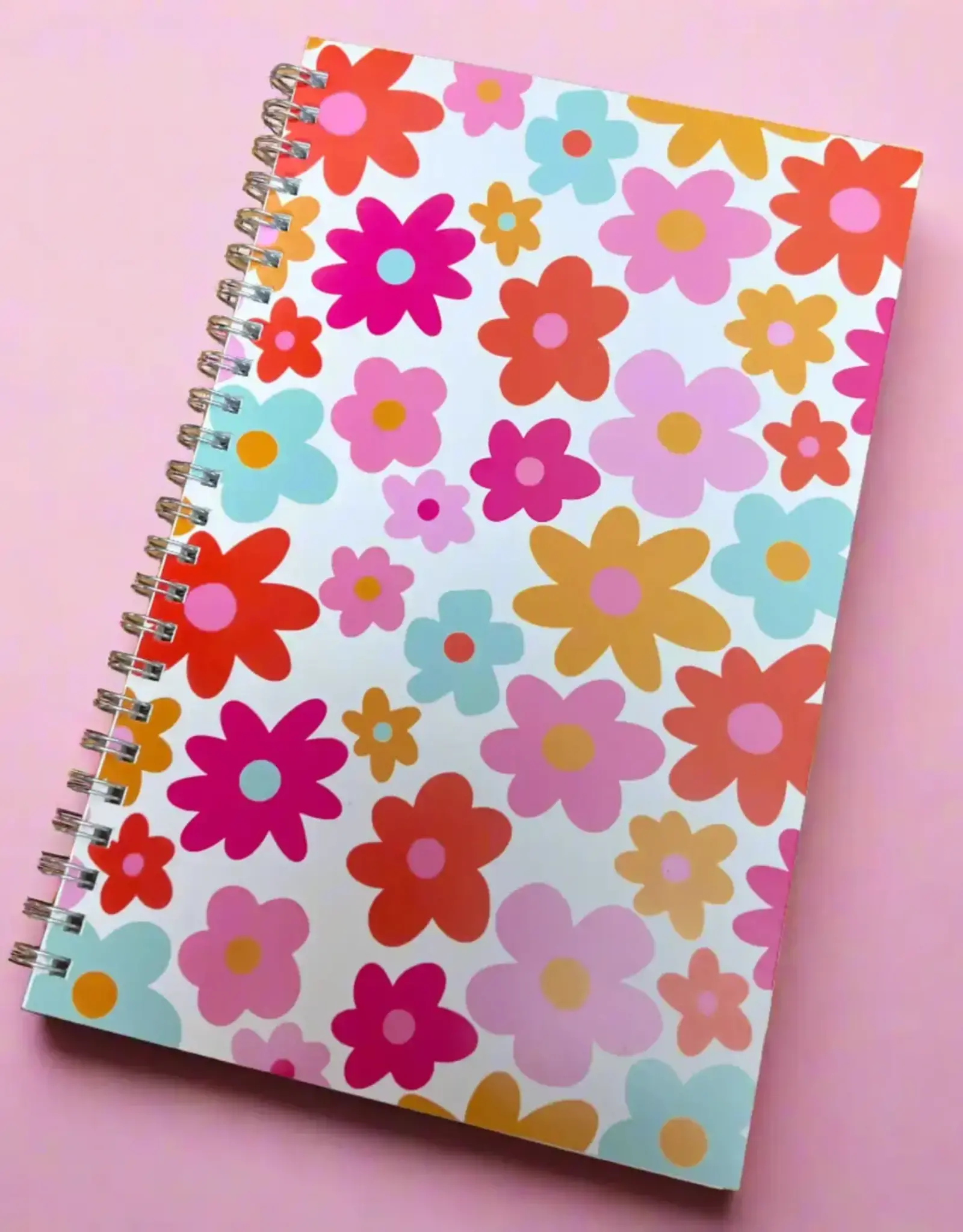ElleNicole 5.5 X 8.5in Notebook in  Retro Florals