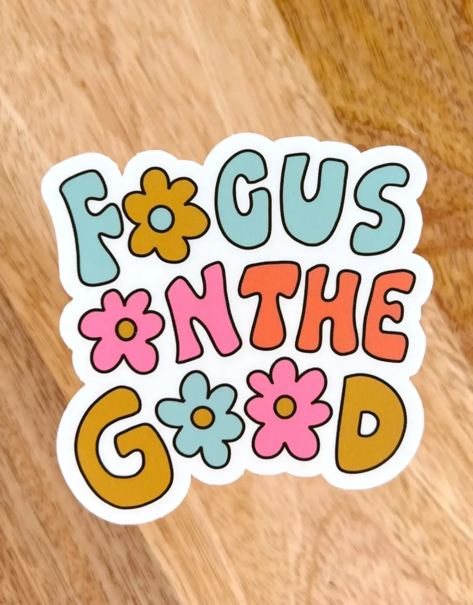 ElleNicole Focus on the Good Sticker