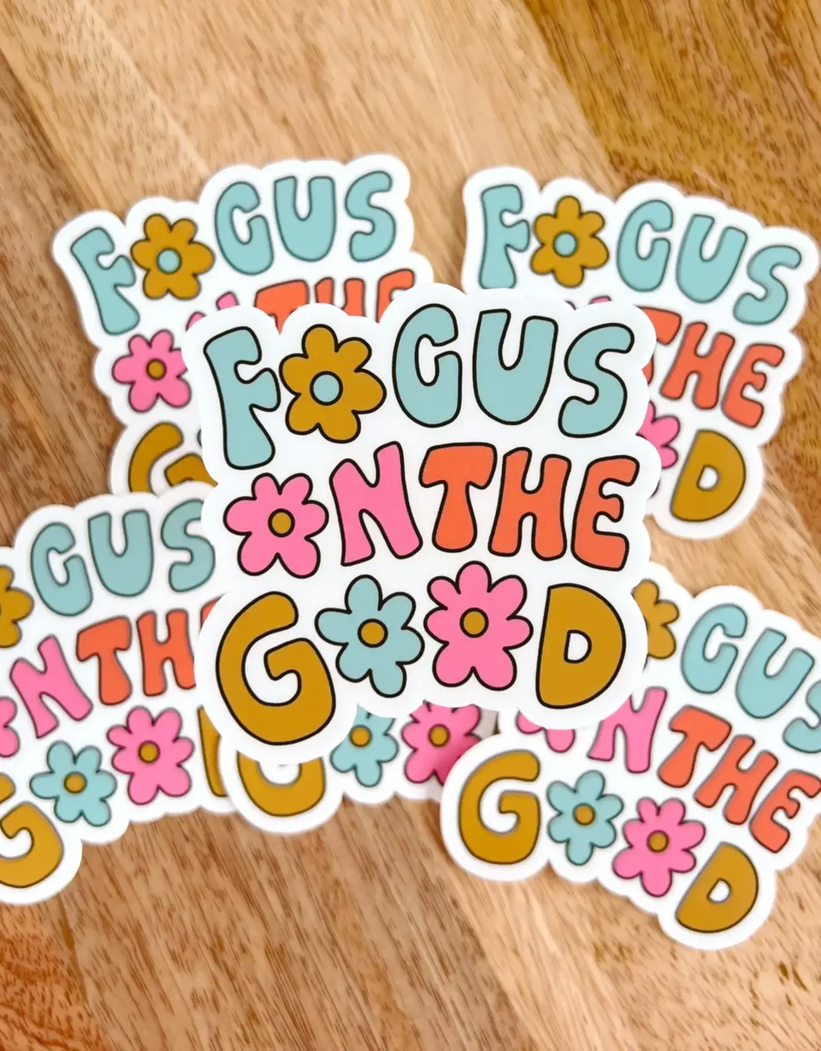 ElleNicole Focus on the Good Sticker