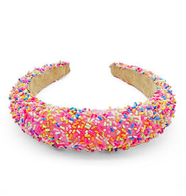 Confetti Beaded Headband in Sprinkles