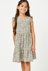 Hayden Candice Dress in Blue Floral