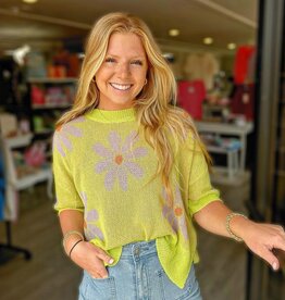 Lacey Daisy Top in Yellow