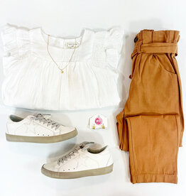 Hayden Brandy Pant in Rust