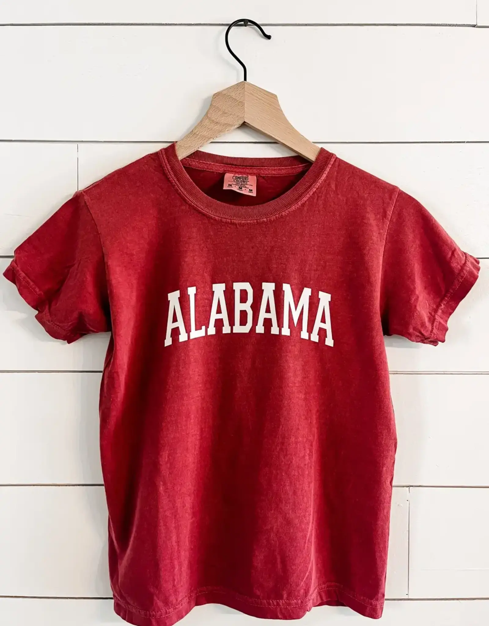 Alabama Graphic Tee in Crimson