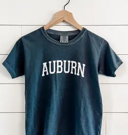 Auburn Graphic Tee in Navy