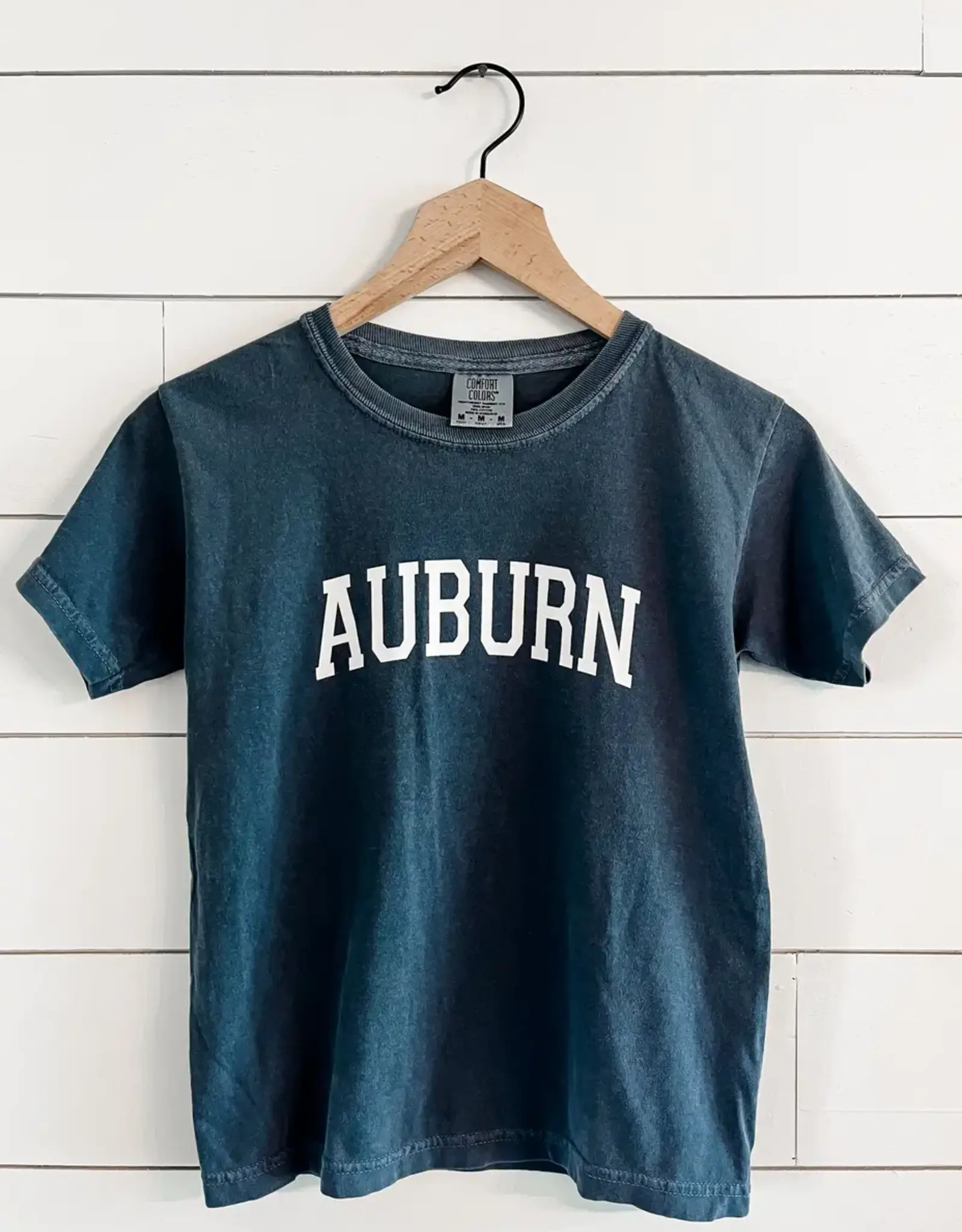 Auburn Graphic Tee in Navy