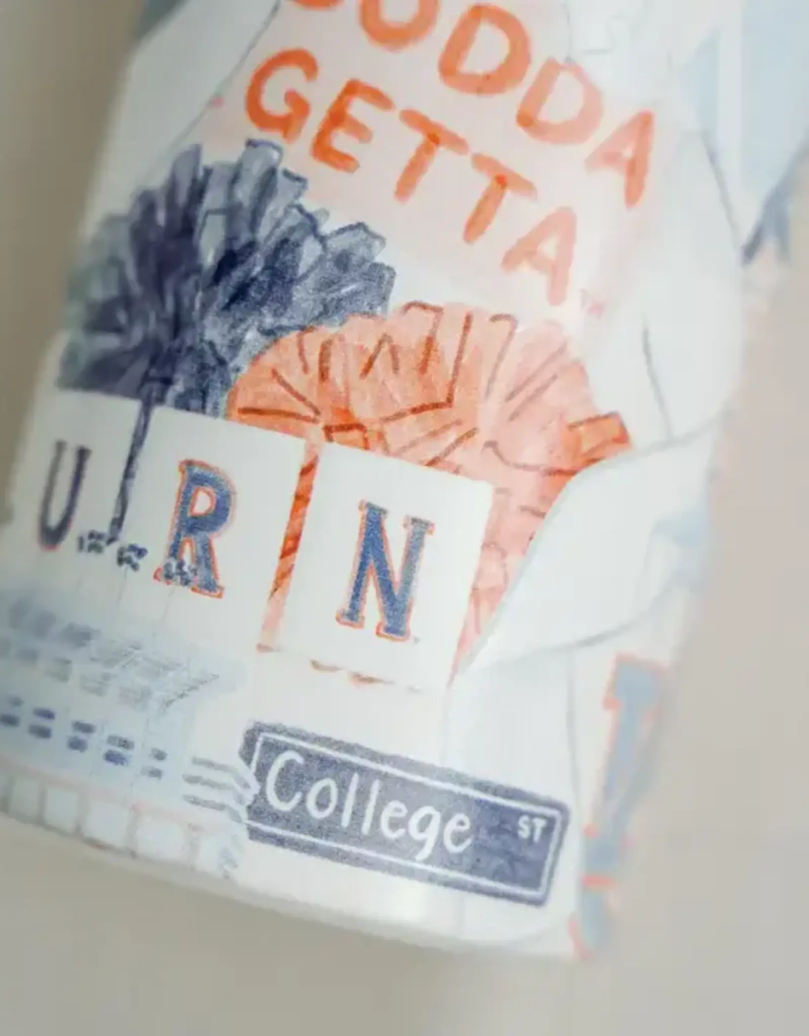 Auburn University 32 oz Insulated Water Bottle